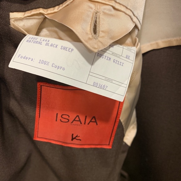 Isaia Dustin unconstructed Black Sheep Blazer - Picture 3 of 7